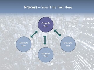Skyscraper Exterior Light PowerPoint Template