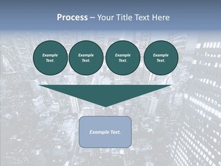 Skyscraper Exterior Light PowerPoint Template