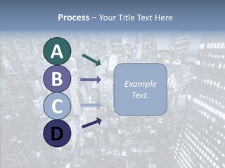 Skyscraper Exterior Light PowerPoint Template