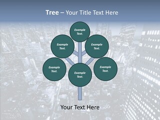 Skyscraper Exterior Light PowerPoint Template