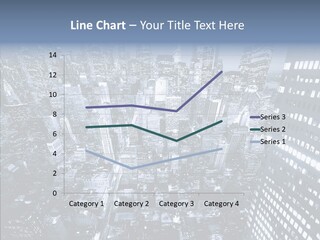Skyscraper Exterior Light PowerPoint Template