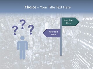 Skyscraper Exterior Light PowerPoint Template