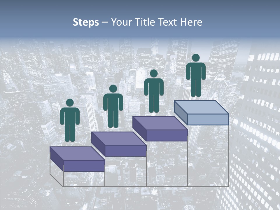 Skyscraper Exterior Light PowerPoint Template