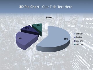 Skyscraper Exterior Light PowerPoint Template
