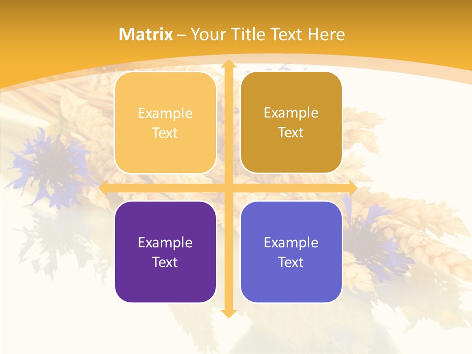 Cereals Ears Spikelet PowerPoint Template