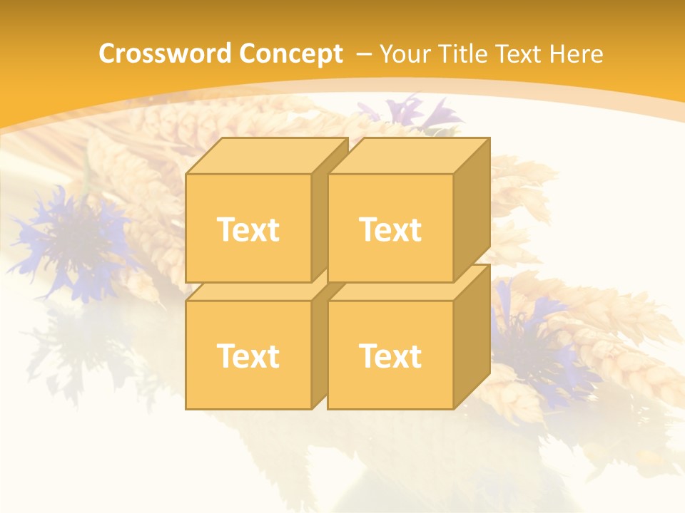 Cereals Ears Spikelet PowerPoint Template