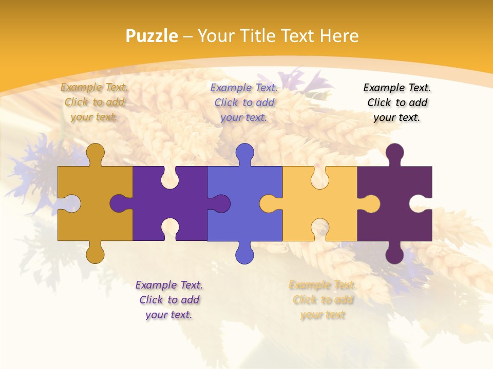 Cereals Ears Spikelet PowerPoint Template