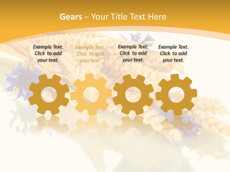 Cereals Ears Spikelet PowerPoint Template