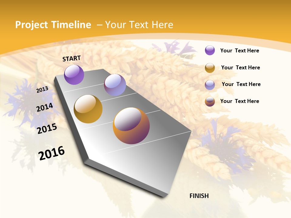 Cereals Ears Spikelet PowerPoint Template