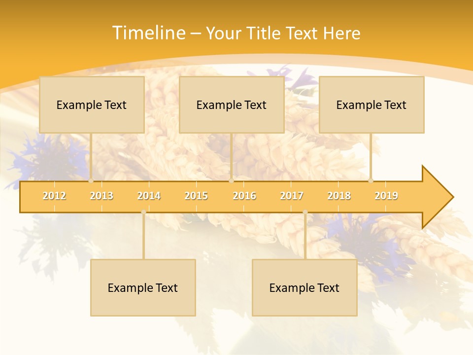 Cereals Ears Spikelet PowerPoint Template