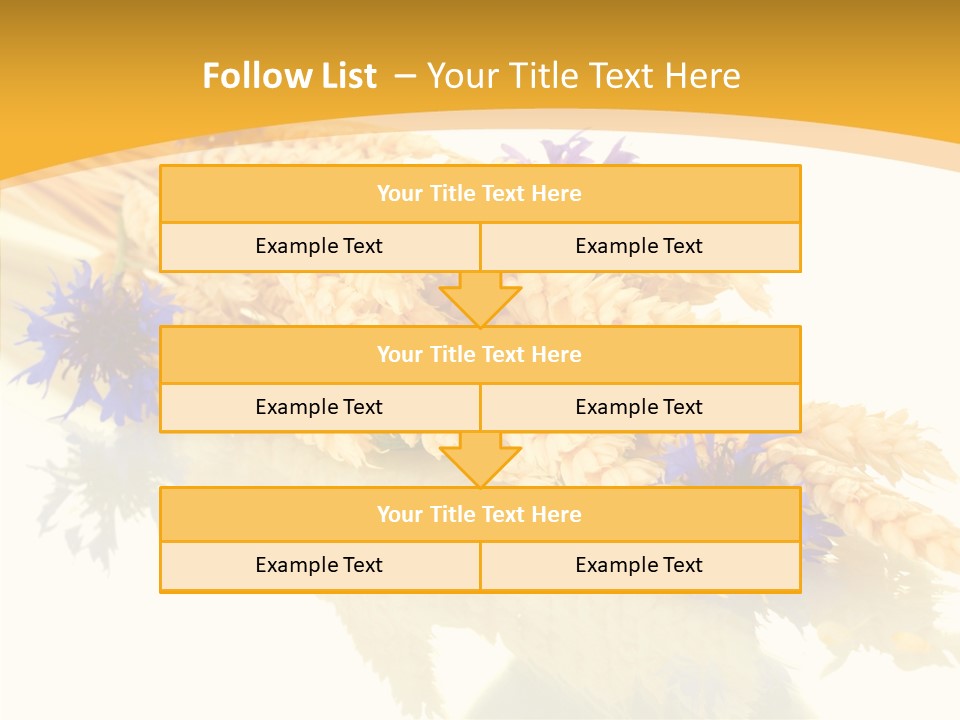 Cereals Ears Spikelet PowerPoint Template