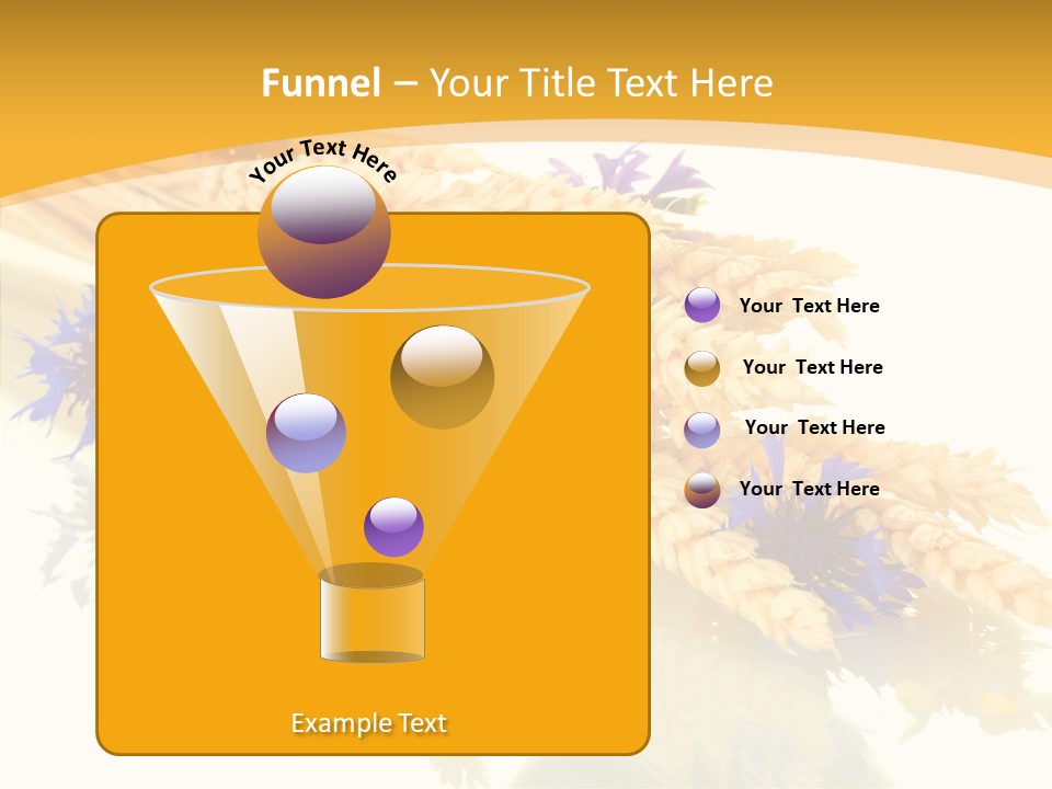 Cereals Ears Spikelet PowerPoint Template