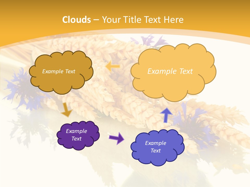 Cereals Ears Spikelet PowerPoint Template