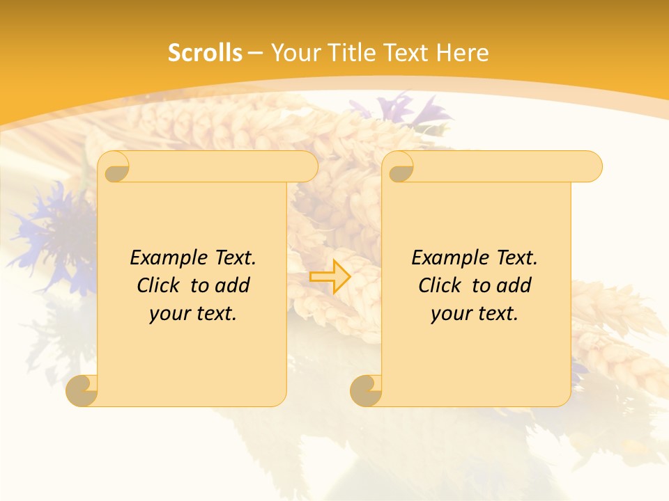 Cereals Ears Spikelet PowerPoint Template