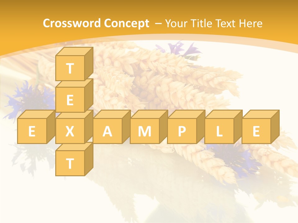 Cereals Ears Spikelet PowerPoint Template