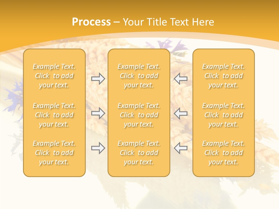Cereals Ears Spikelet PowerPoint Template