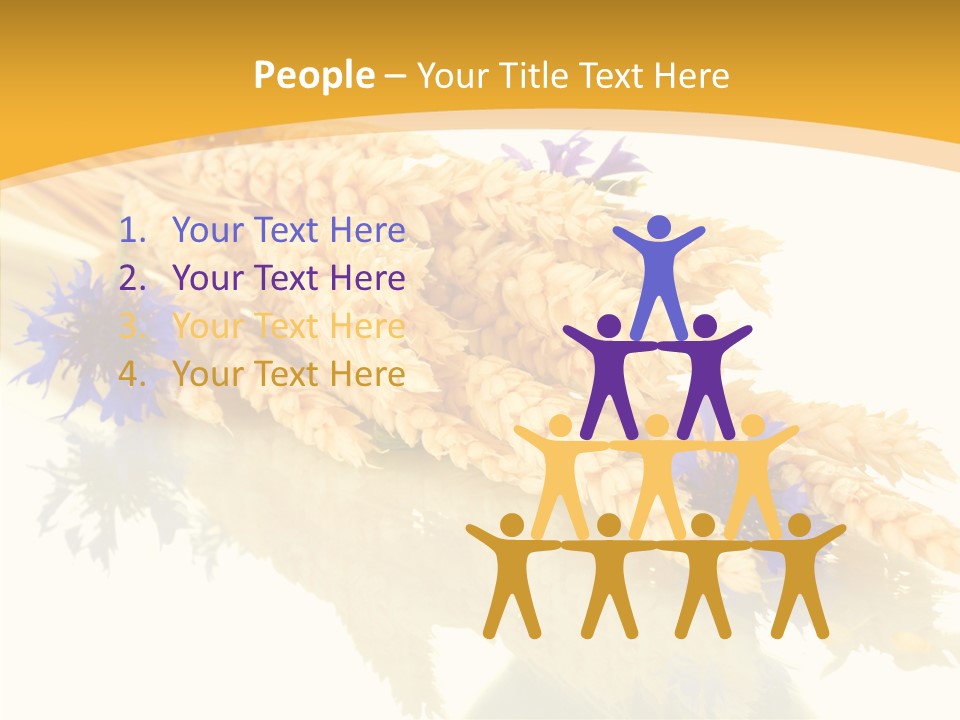 Cereals Ears Spikelet PowerPoint Template