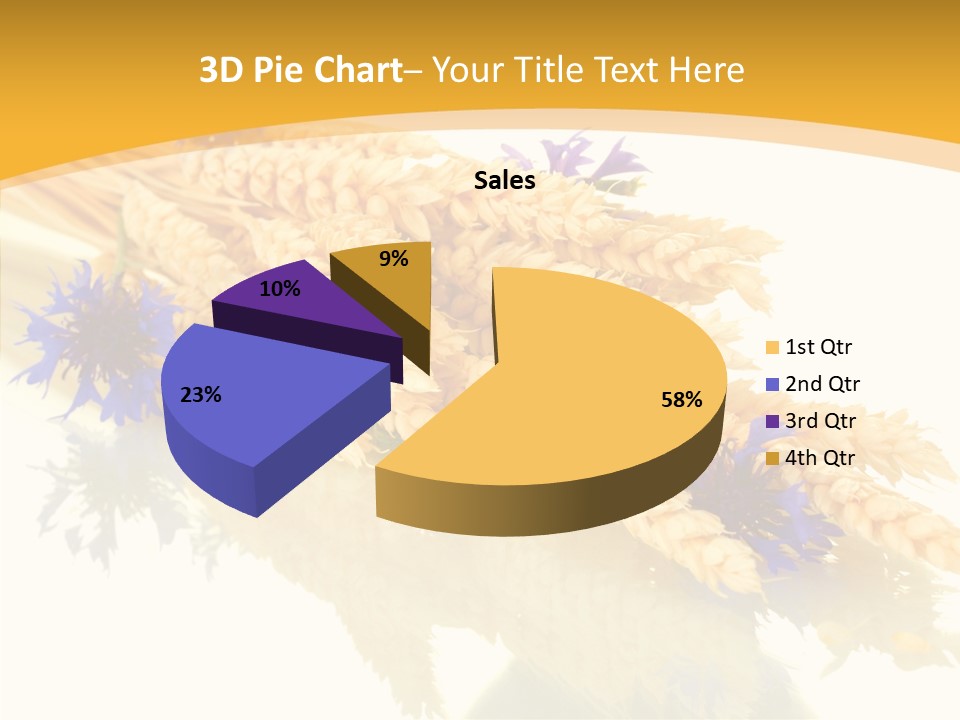 Cereals Ears Spikelet PowerPoint Template