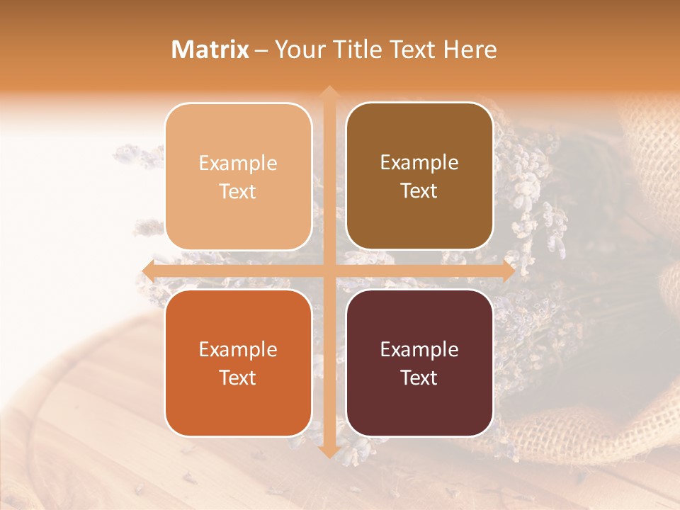 Healthy Bag Bloom PowerPoint Template