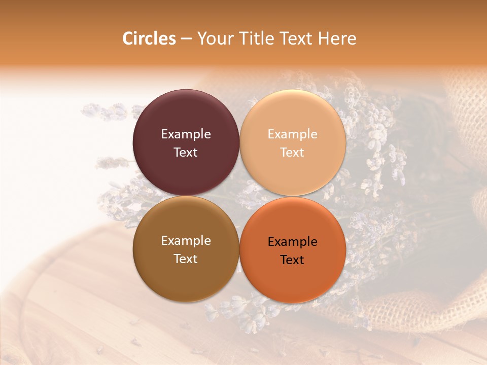 Healthy Bag Bloom PowerPoint Template