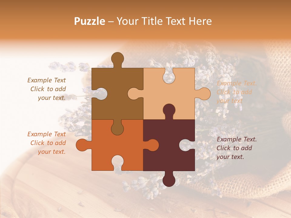 Healthy Bag Bloom PowerPoint Template