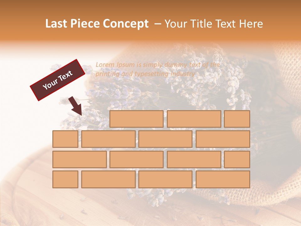 Healthy Bag Bloom PowerPoint Template