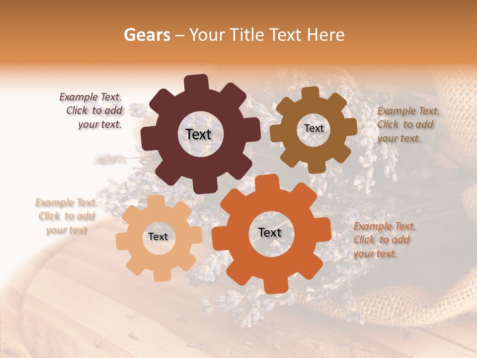 Healthy Bag Bloom PowerPoint Template