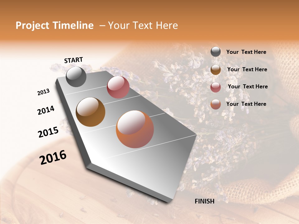 Healthy Bag Bloom PowerPoint Template