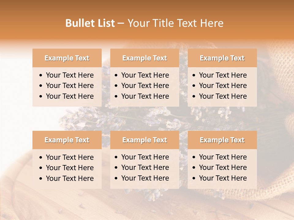 Healthy Bag Bloom PowerPoint Template