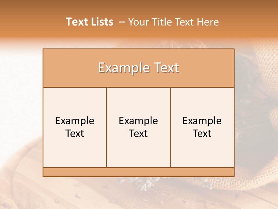 Healthy Bag Bloom PowerPoint Template