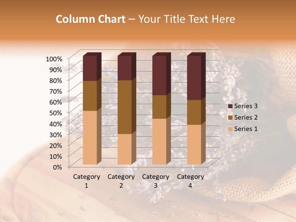 Healthy Bag Bloom PowerPoint Template