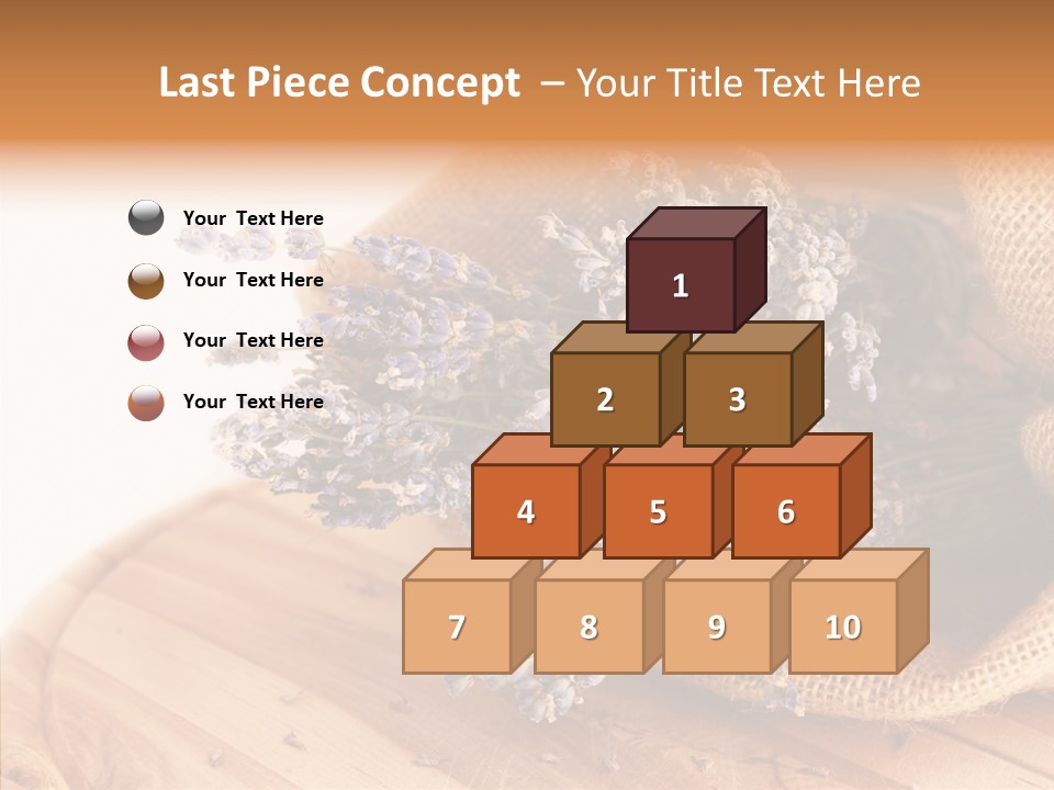 Healthy Bag Bloom PowerPoint Template