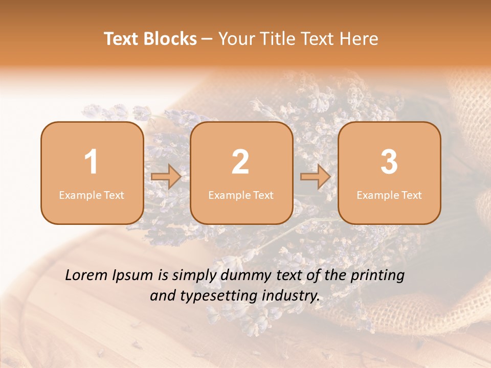 Healthy Bag Bloom PowerPoint Template