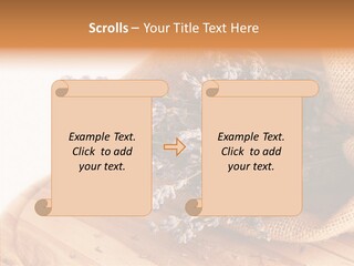 Healthy Bag Bloom PowerPoint Template