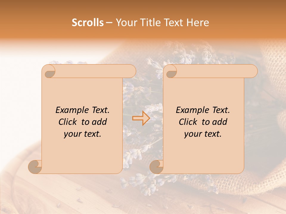 Healthy Bag Bloom PowerPoint Template