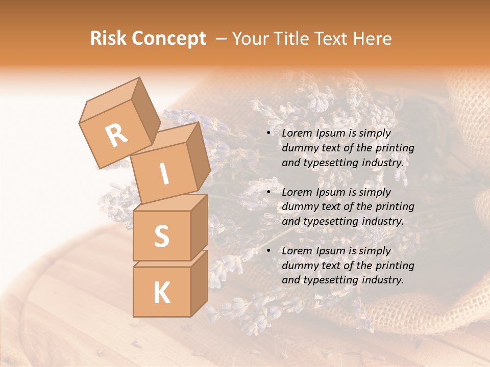 Healthy Bag Bloom PowerPoint Template