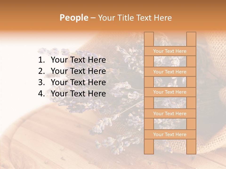 Healthy Bag Bloom PowerPoint Template