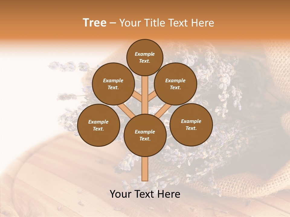 Healthy Bag Bloom PowerPoint Template