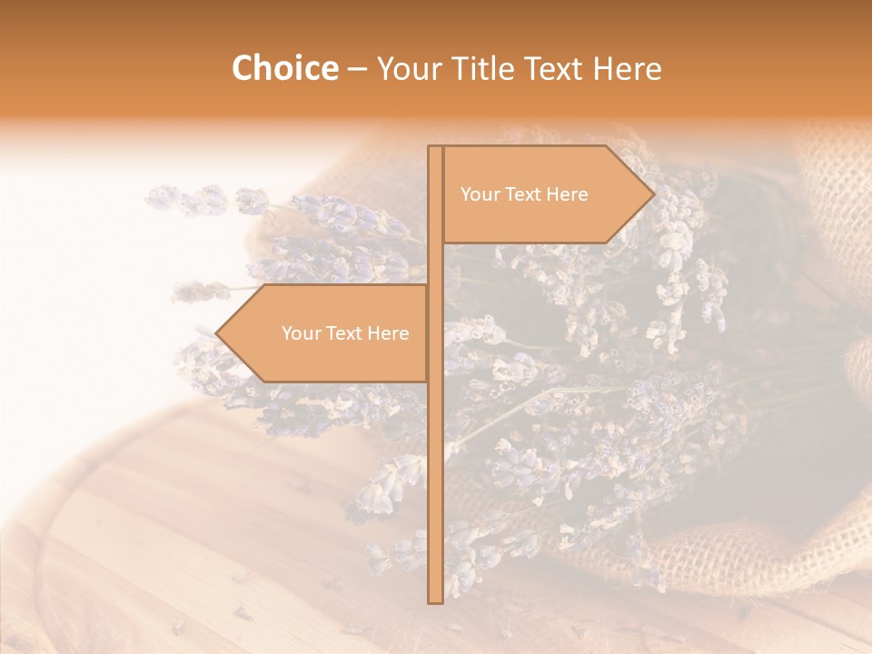 Healthy Bag Bloom PowerPoint Template