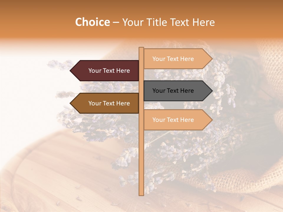 Healthy Bag Bloom PowerPoint Template