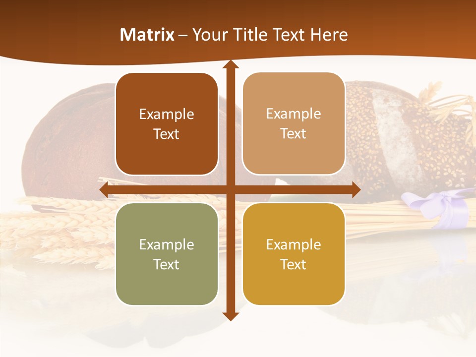 Kitchen Loaf Closeup PowerPoint Template