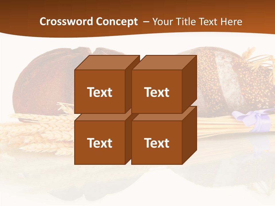 Kitchen Loaf Closeup PowerPoint Template