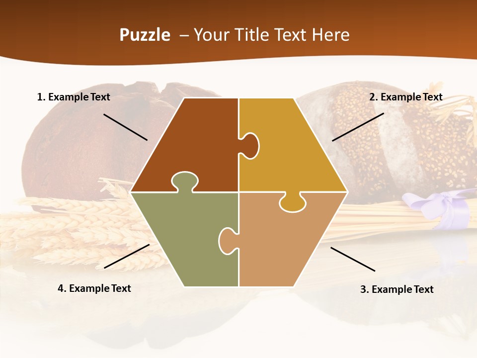 Kitchen Loaf Closeup PowerPoint Template