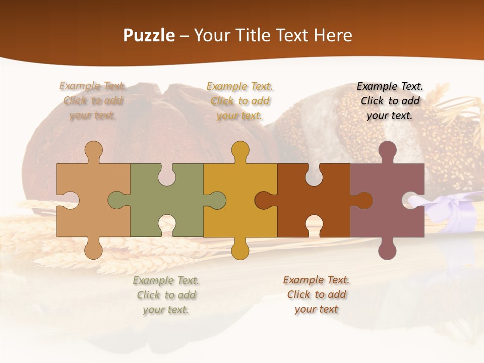 Kitchen Loaf Closeup PowerPoint Template