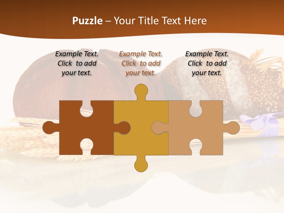 Kitchen Loaf Closeup PowerPoint Template