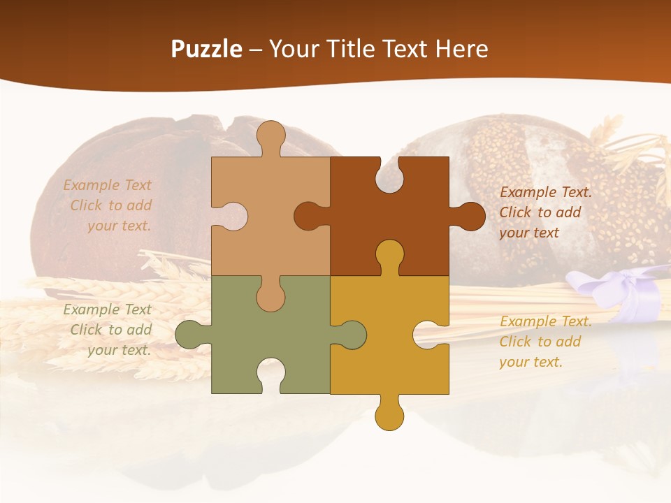 Kitchen Loaf Closeup PowerPoint Template