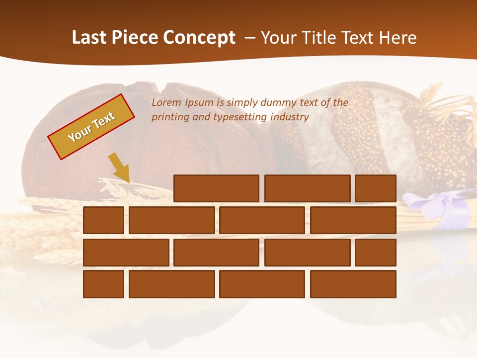 Kitchen Loaf Closeup PowerPoint Template