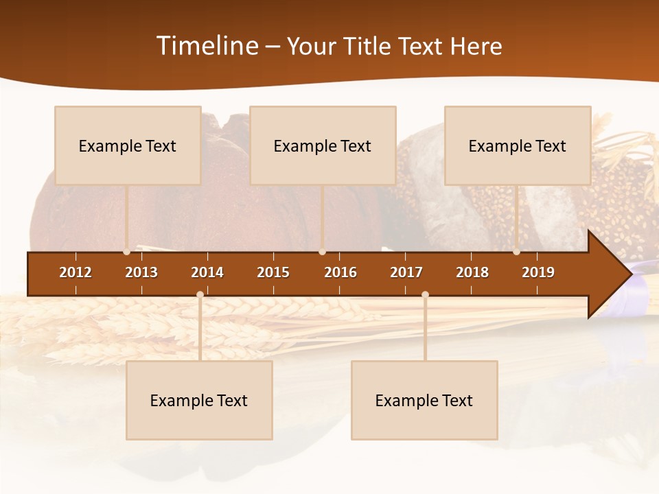 Kitchen Loaf Closeup PowerPoint Template