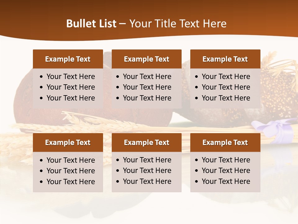 Kitchen Loaf Closeup PowerPoint Template