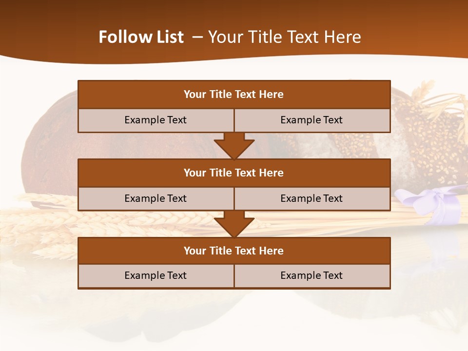 Kitchen Loaf Closeup PowerPoint Template